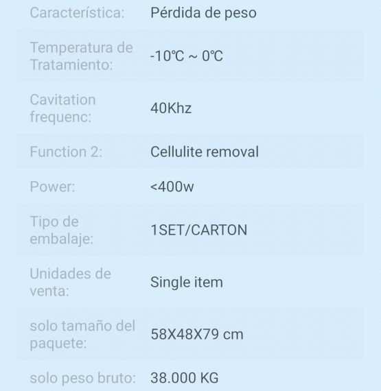 Criolipolisis Cavitación Radiofrecuencia cuerpo, cara y lipolaser - Imagen 4